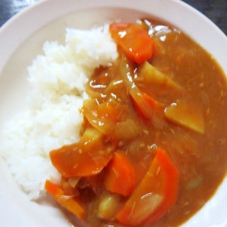 土鍋でカレー